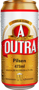 A OUTRA PILSEN LATA 473ML